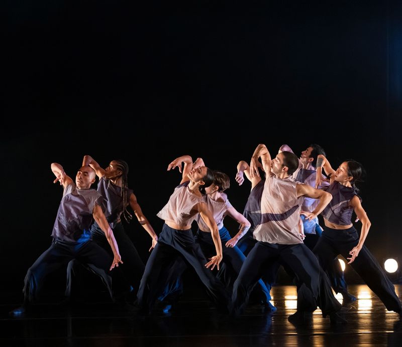 Gibney Company first tour in Israel